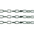 7mm x 4mm Dark Silver Colour Straight Oval Link Chain
